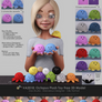 VA2018: Octopus Plush Toy Free 3D Model - Sheet 1