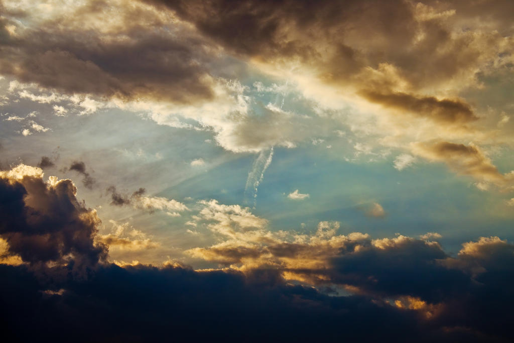 Stock: Clouds From Below 3