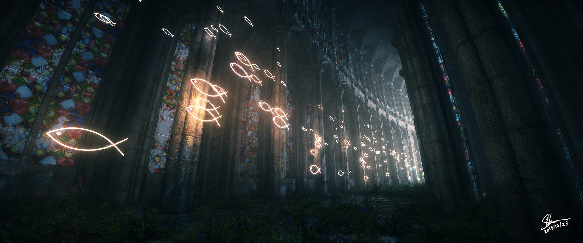 The Path of the Fish by Skybase