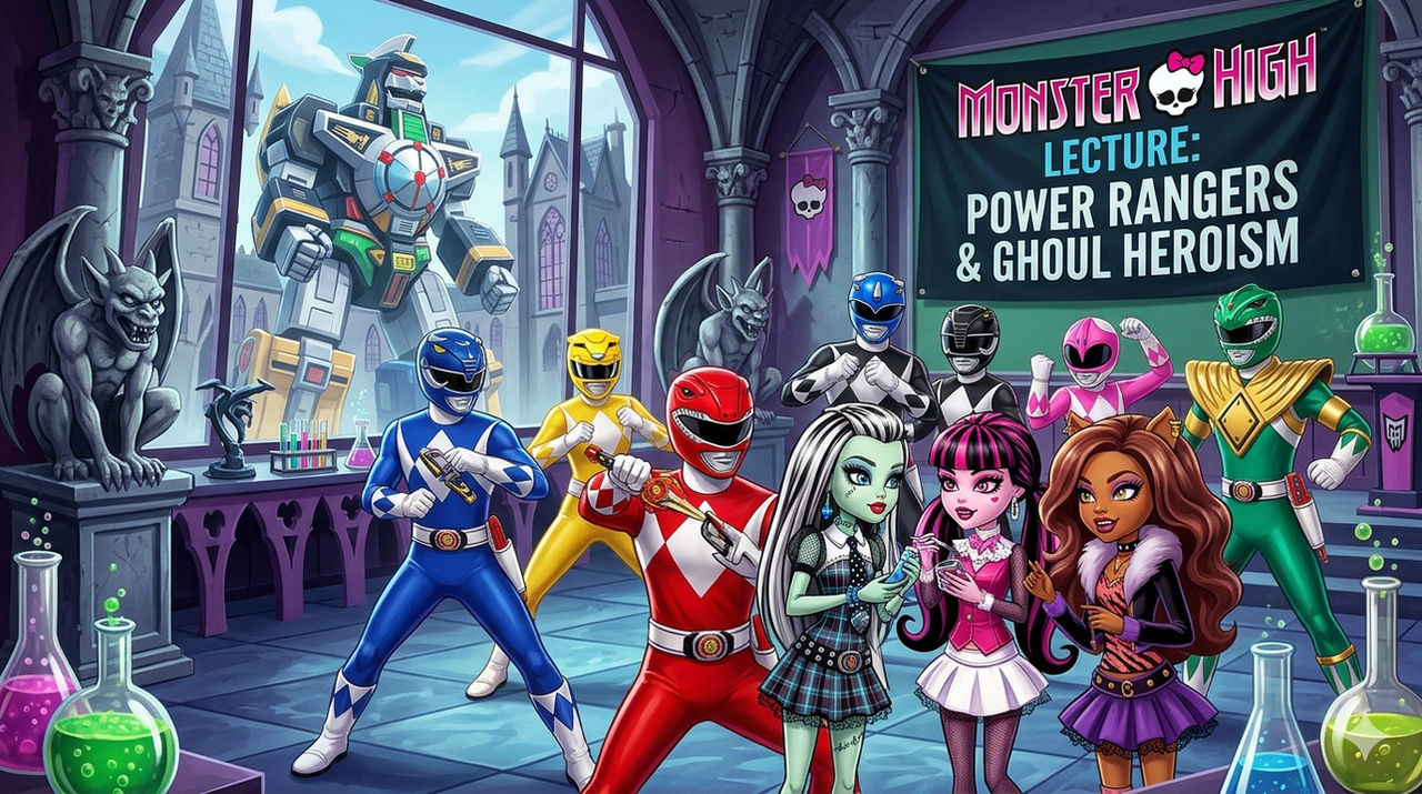 Power Rangers Moster Power Rangers in Monster high by taka2009 on DeviantArt