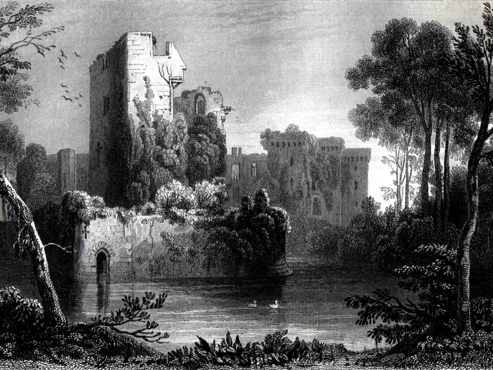 Raglan Castle, Monmouthshire