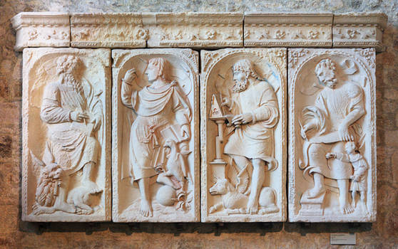 Tetramorph: the Evangelists, 1546
