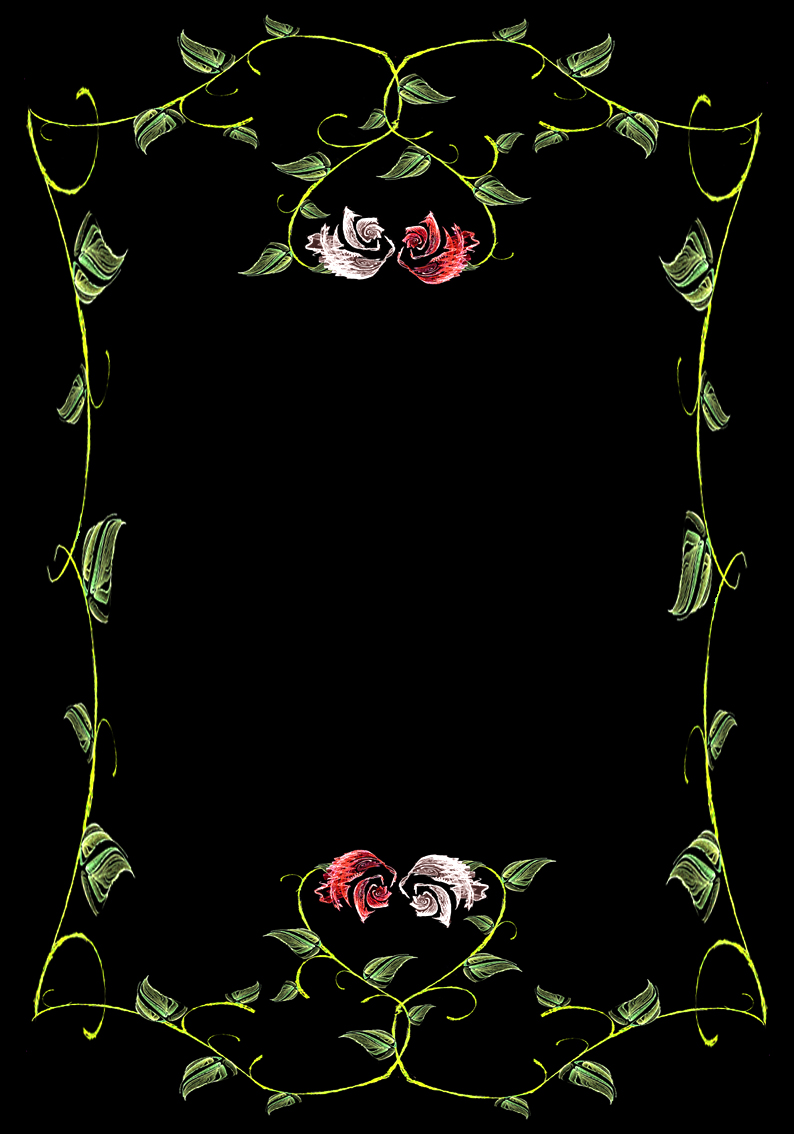 Lit. Template - Rose Vines