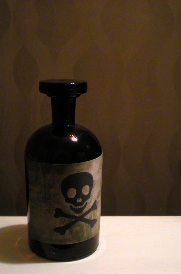 Stock - Poison Bottle by rockgem