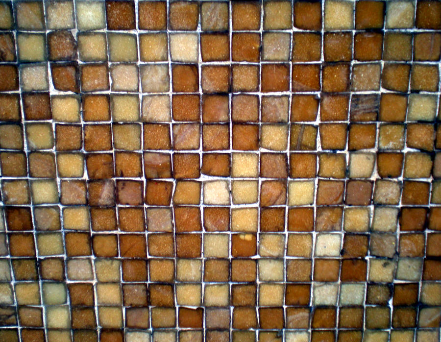 Stock Texture - Brown Mosaic