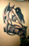 Gargoyle tattoo - Right Shoulder