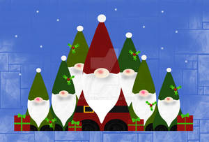 Festive Gnomes by rockgem Festive Gnomes by rockgem