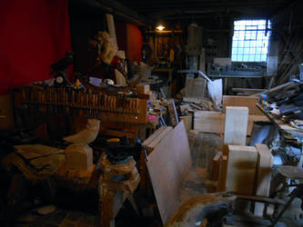 Stock - woodwork shop