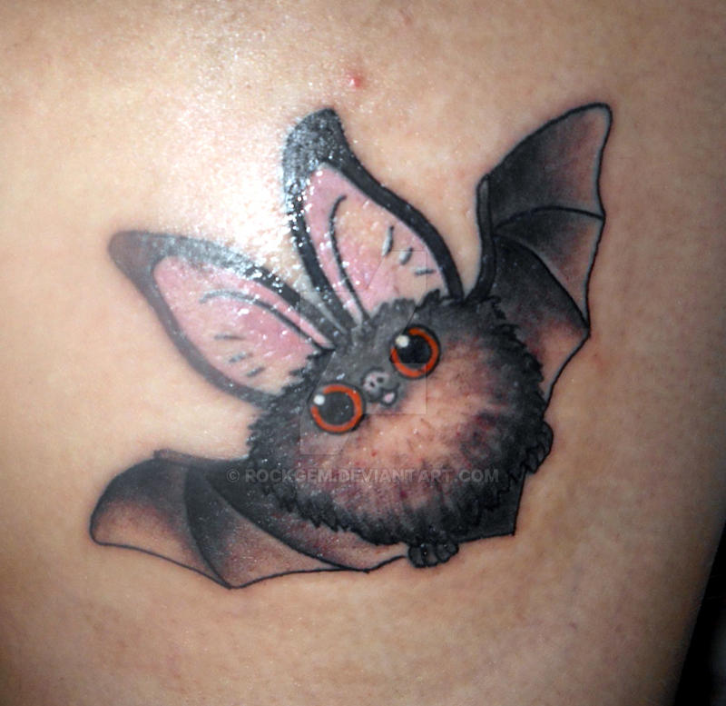 tattoo Cute bat II by rockgem on DeviantArt