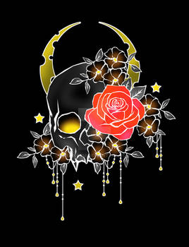 Crescent Horns - Dark Edit