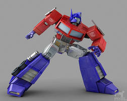 Optimus Prime Pose