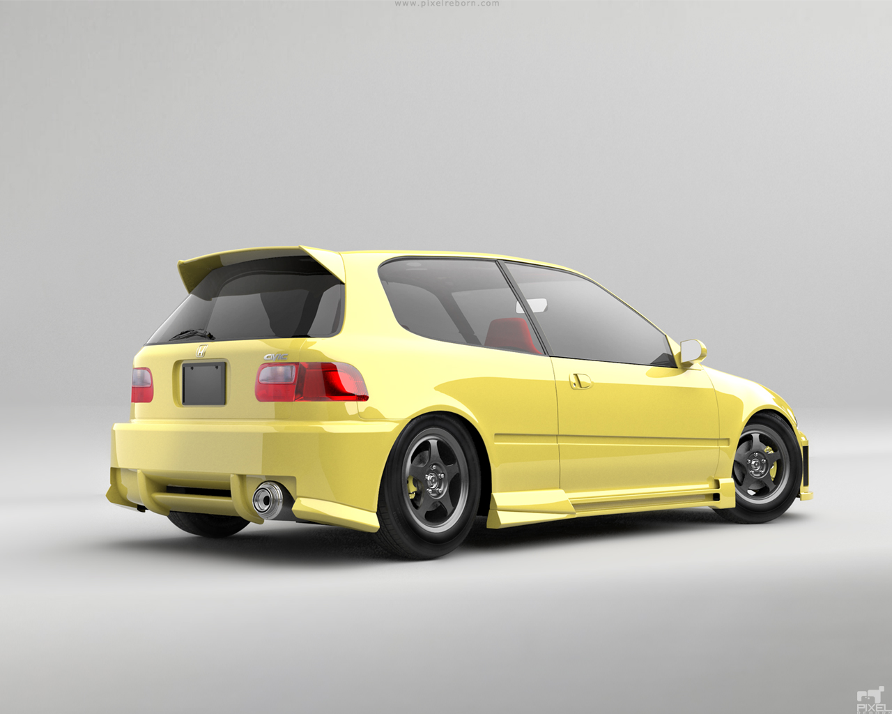 Honda Civic EG6 Bodykit Rear