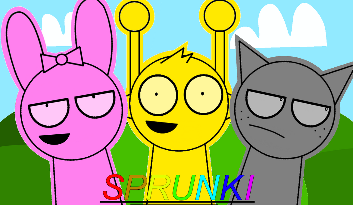 Made the Sprunki title screen in my style by sprunki2006 on DeviantArt