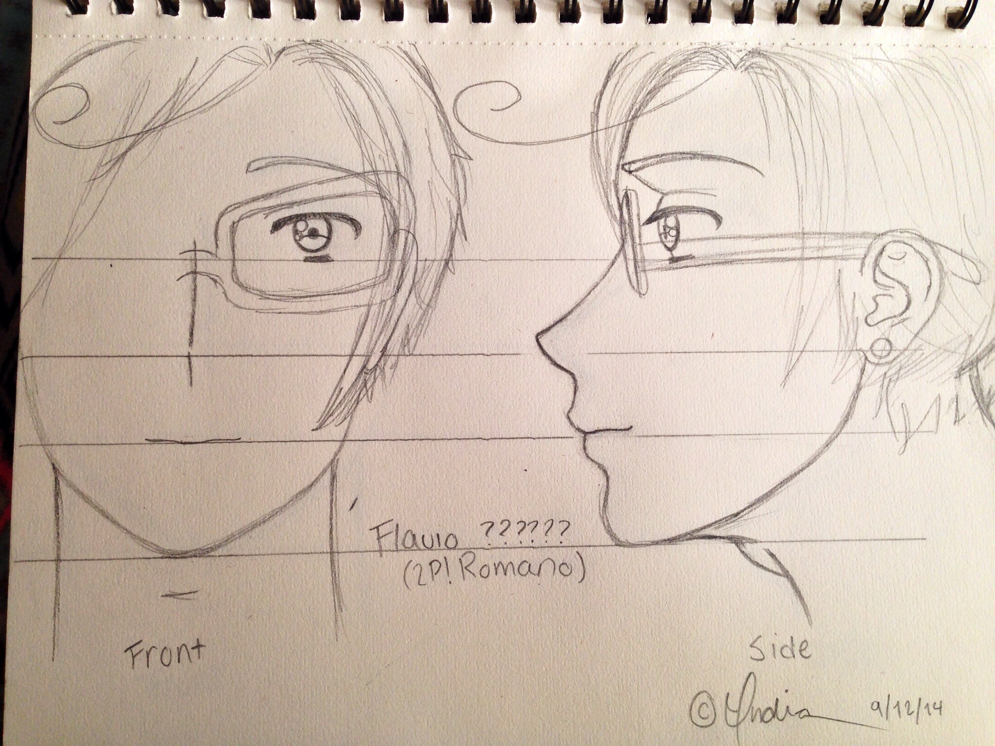 My Flavio ?????? (2p!Romano) Sketch-Out