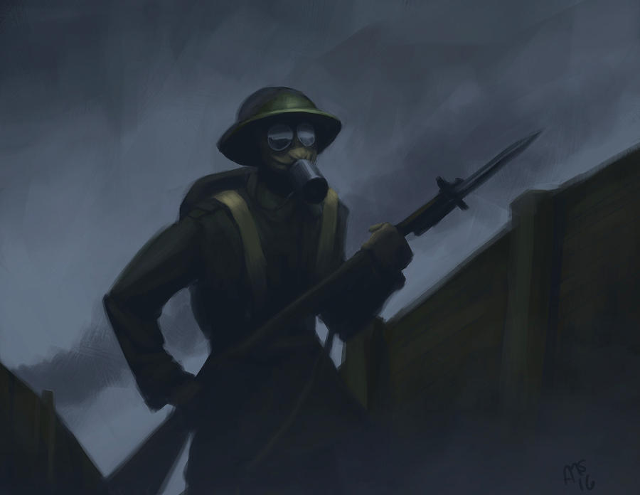 Ww1 Deviantart WW1 Soldier by SalyerAric20 on DeviantArt
