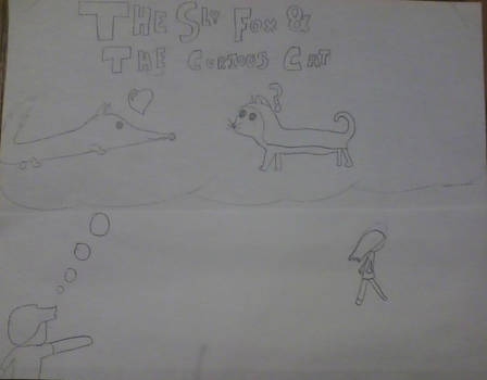 The Sly Fox and The Curious Cat Fan art (Draft)