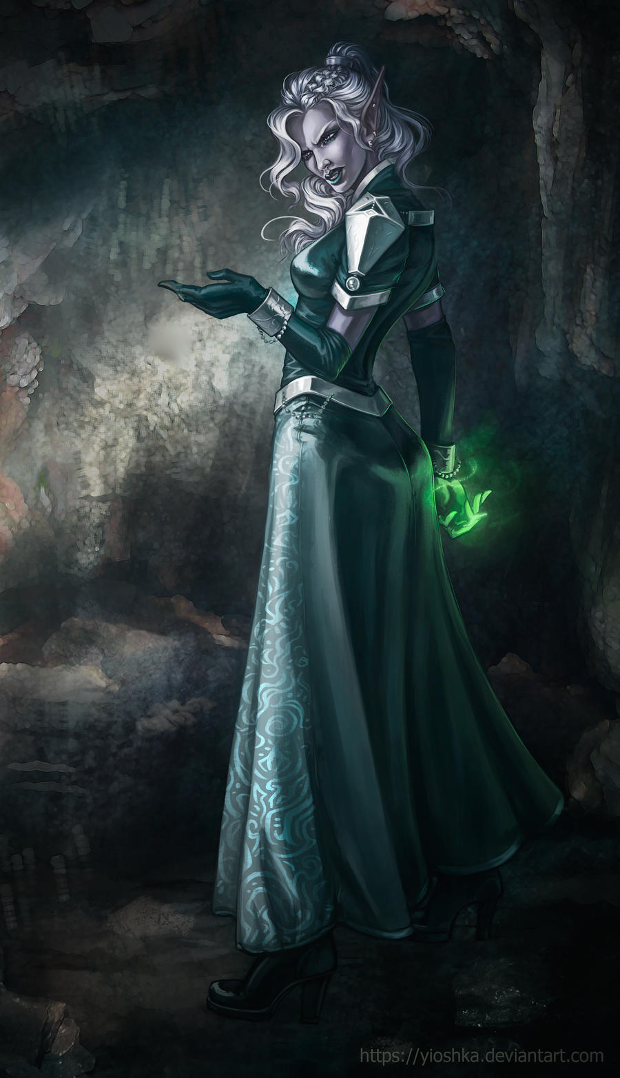 Dark elf by Yioshka on DeviantArt