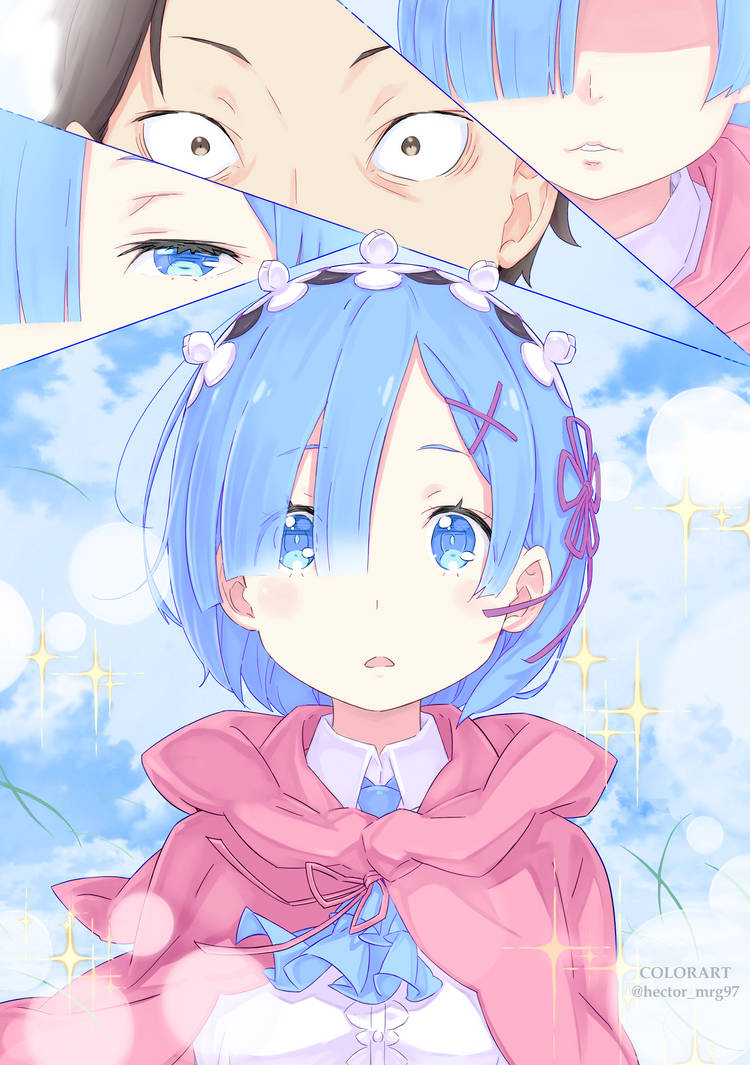 Rem Re Zero Color Art By Hectormrg97 On DeviantArt rem-re-zero-color-art-by-hectormrg97-on-deviantart