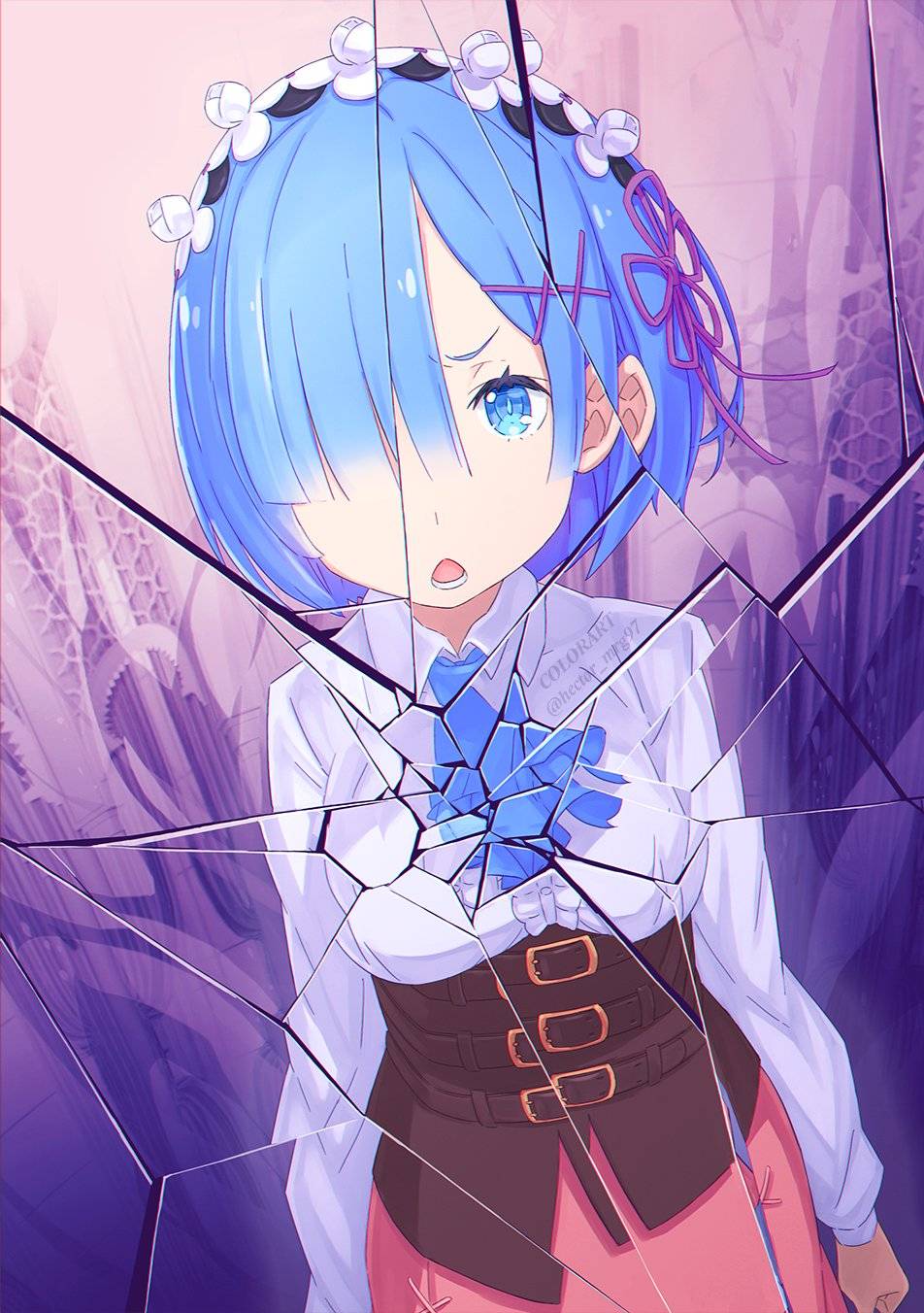 Rem - Re:Zero by hectormrg97 on DeviantArt