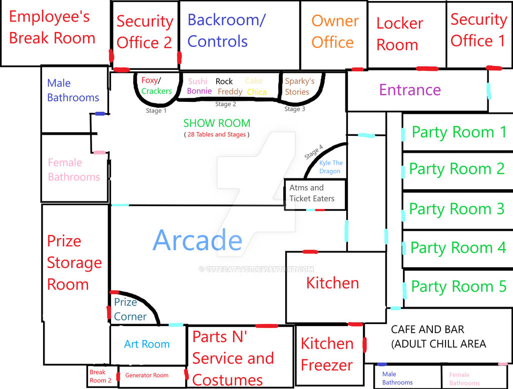 FREDDY FAZBEAR S PIZZERIA AU MAP By CuteCat4451 On DeviantArt freddy-fazbear-s-pizzeria-au-map-by-cutecat4451-on-deviantart
