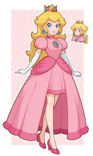 Princess peach by ladeck on DeviantArt