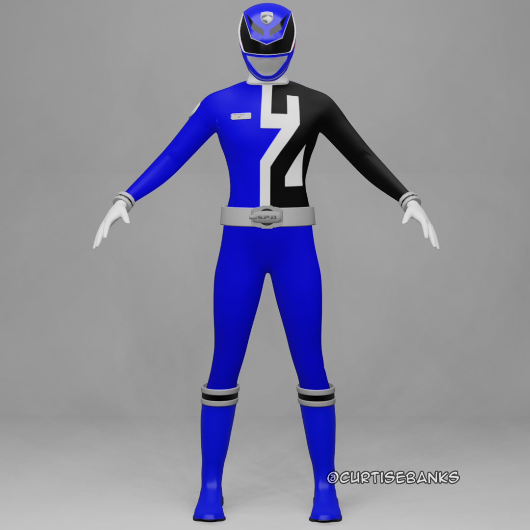 Spd Blue Ranger Blue SPD Ranger / DekaBlue by fruitshootman on DeviantArt