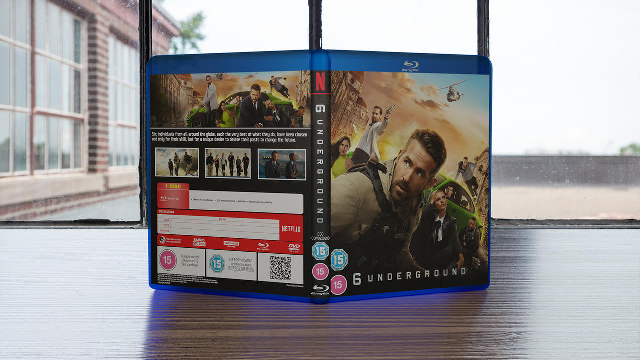 6 Underground Custom Blu-ray Cover by fruitshootman on DeviantArt