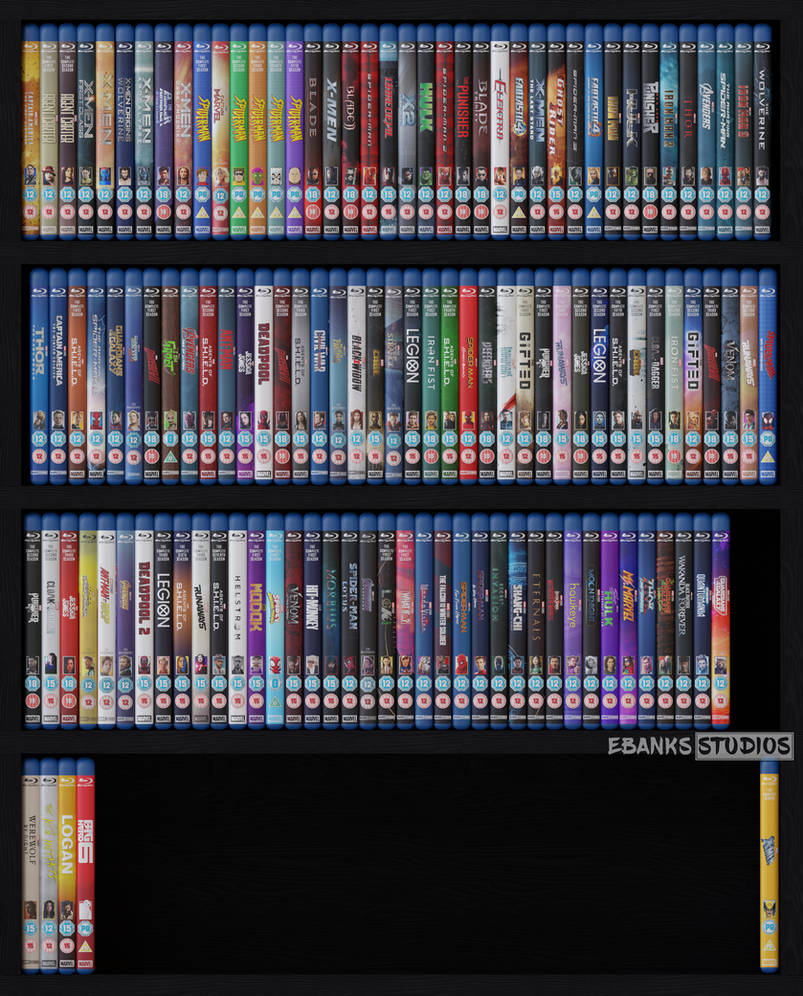 Complete Marvel/MCU Blu-ray Collection Feb 2023 by fruitshootman on ...