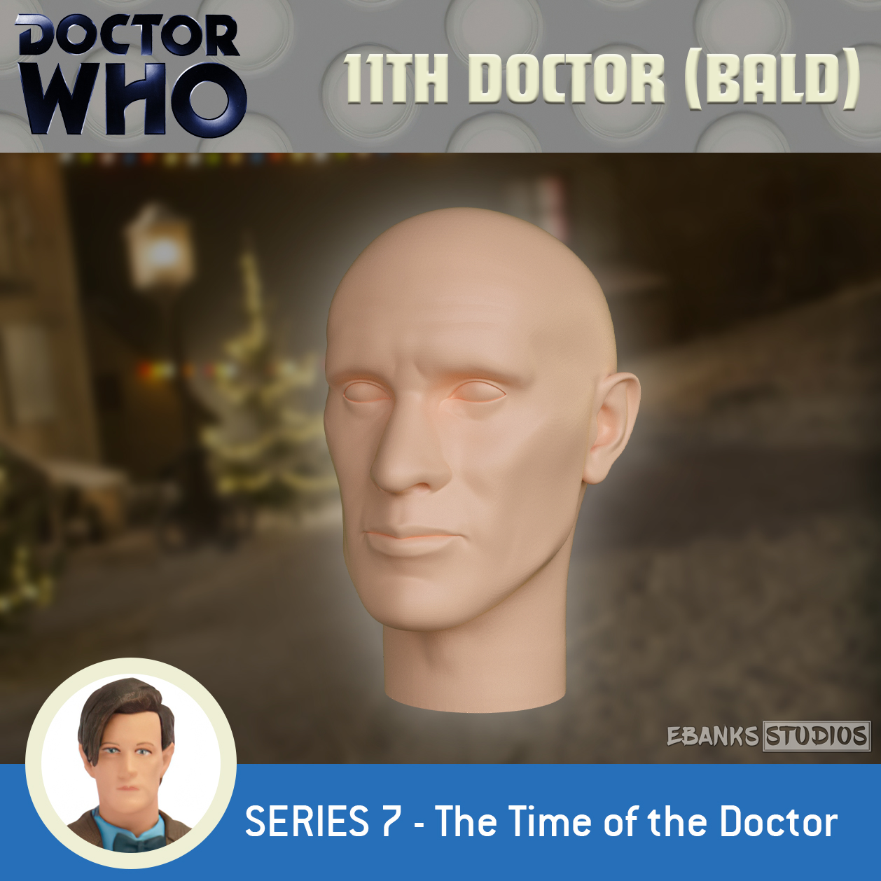 11th Doctor Bald Custom Doctor Who Figure Head By Fruitshootman On 11th-doctor-bald-custom-doctor-who-figure-head-by-fruitshootman-on