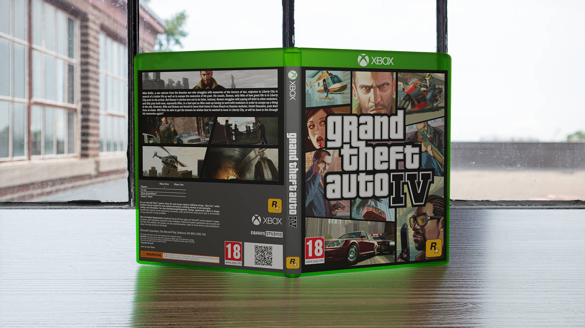 Grand Theft Auto IV Custom Xbox One Cover by fruitshootman on DeviantArt