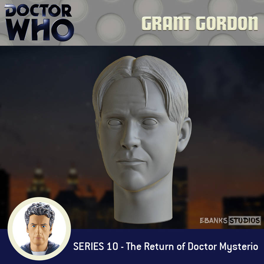 Grant Gordon - Custom Doctor Who Figure Head by fruitshootman on DeviantArt