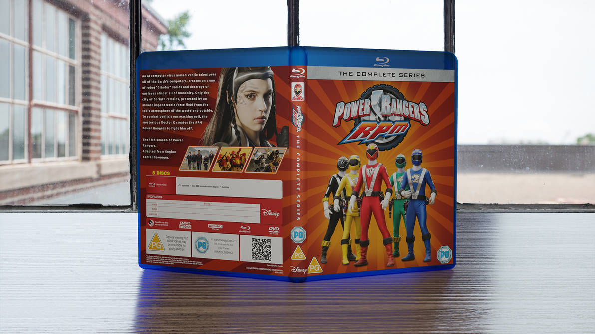 Custom Rpm Power Rangers Power Rangers RPM - Custom Blu-ray Cover by fruitshootman on DeviantArt