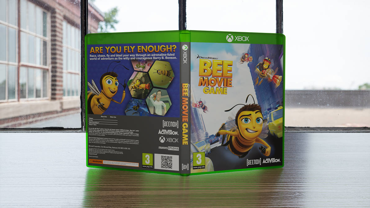 Bee Movie Game - Custom Xbox Cover by fruitshootman on DeviantArt