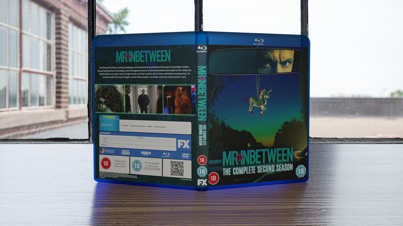 Mile Inbetween Dvd Mr Inbetween - Season 2 - Custom Blu-ray Cover by fruitshootman on ...