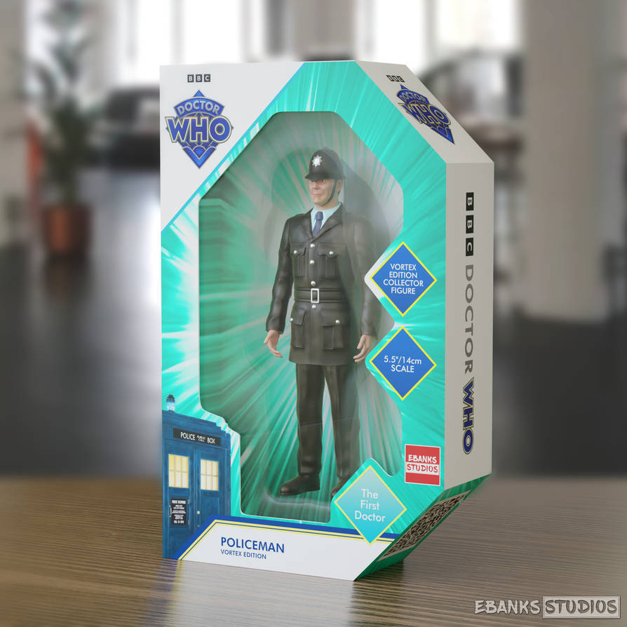 Vortex Master Figure Policeman Doctor Who Figure Vortex Edition Mockup by fruitshootman on ...