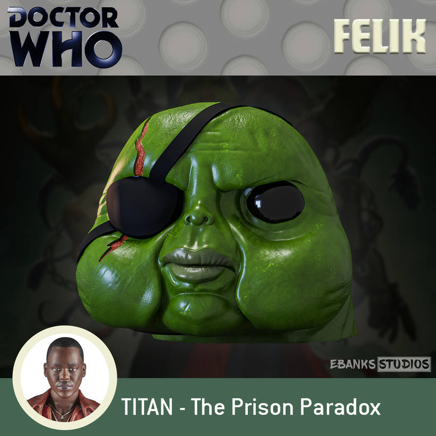 Lithe Man Figure Felik the Slitheen - Custom Doctor Who Figure Head by fruitshootman on ...