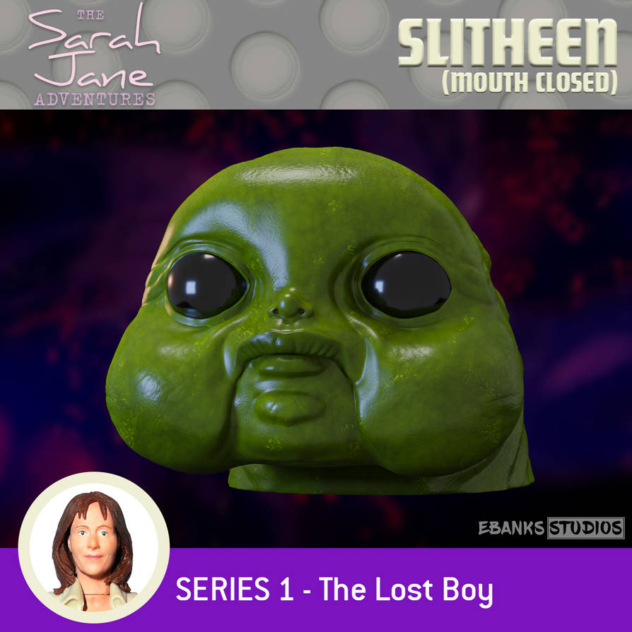 Lithe Man Figure Slitheen (2007) Custom Doctor Who Figure Head by fruitshootman on ...