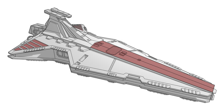 Star Wars Vehicle - Venator Star Destroyer