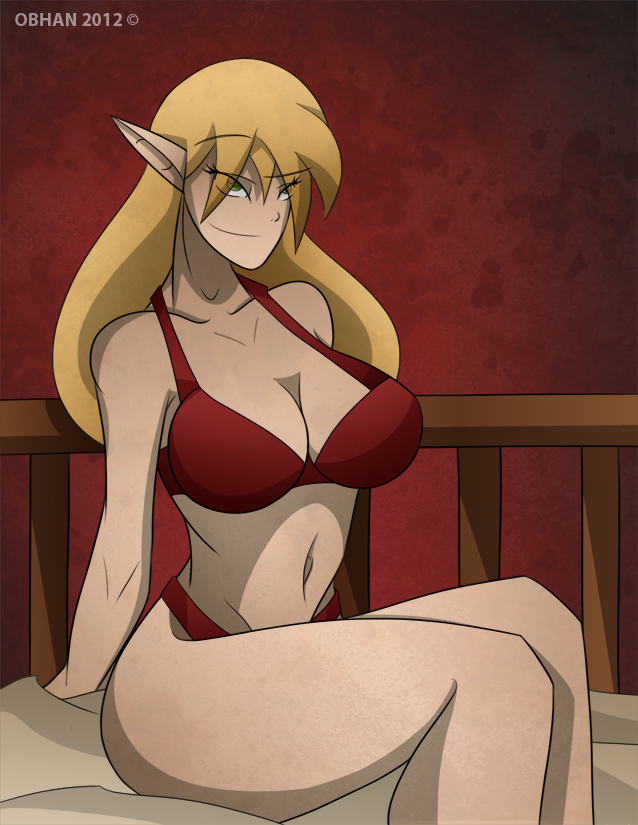 Blood Elf Pin-up