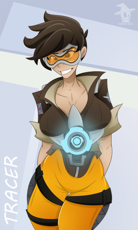 Overwatch Tracer Wallpaper - 1920 x 1080 by Mac117 on DeviantArt