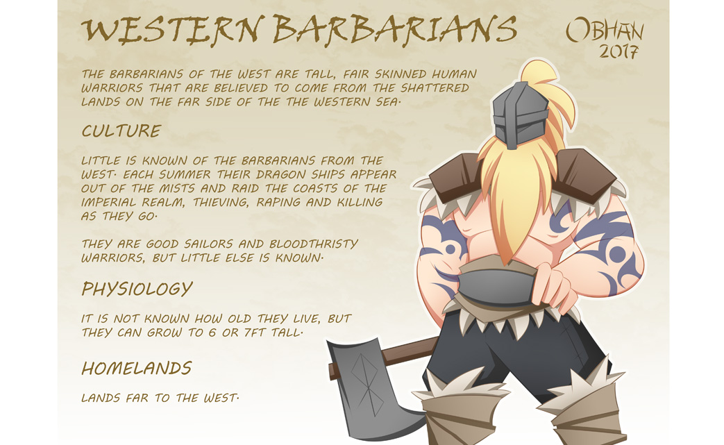 KTS RACES - Western Barbarians