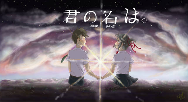 Desktop Wallpaper: Kimi No Na Wa (Your Name) by ethie-chan on DeviantArt