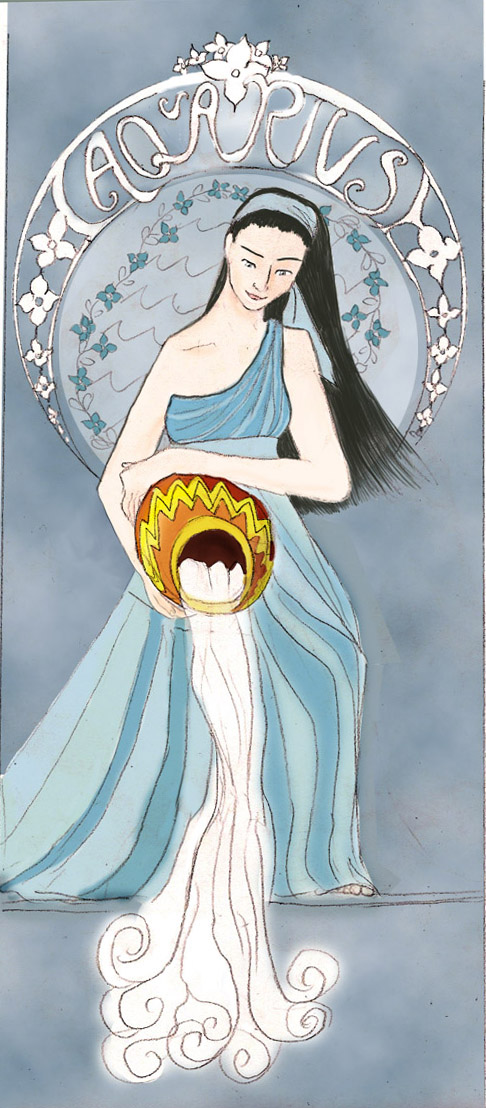 Mucha's Aquarius