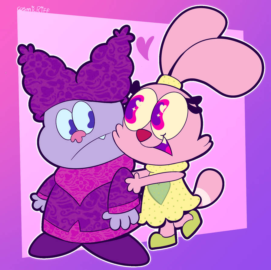 Pink Rabbit From Chowder Chowder X Panini by c0smicriff on DeviantArt