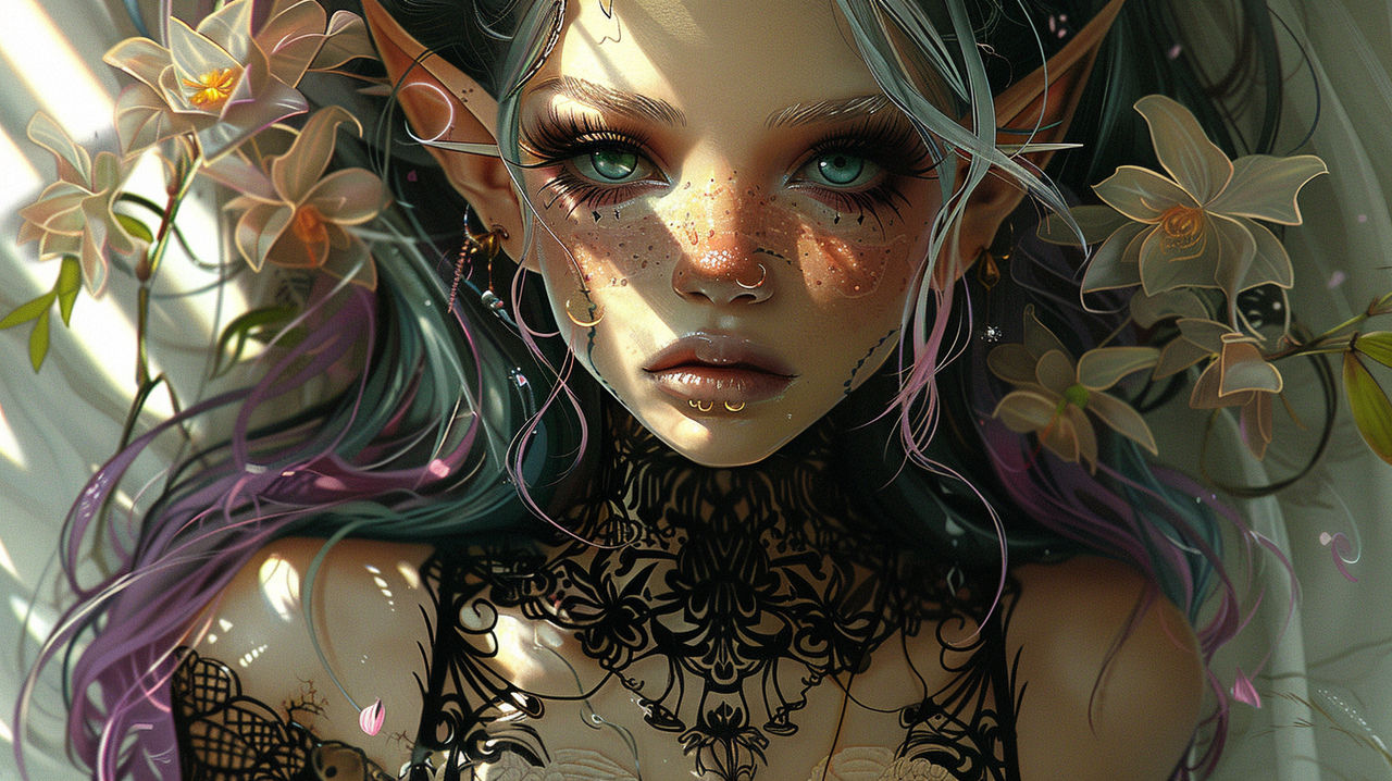 Resting Elf Elf at Rest by MoxieMuses on DeviantArt
