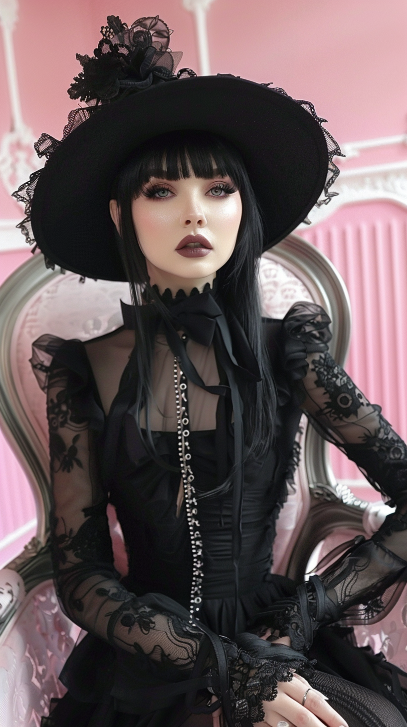 Goatee Goth GothIe out of Her Element... by MoxieMuses on DeviantArt