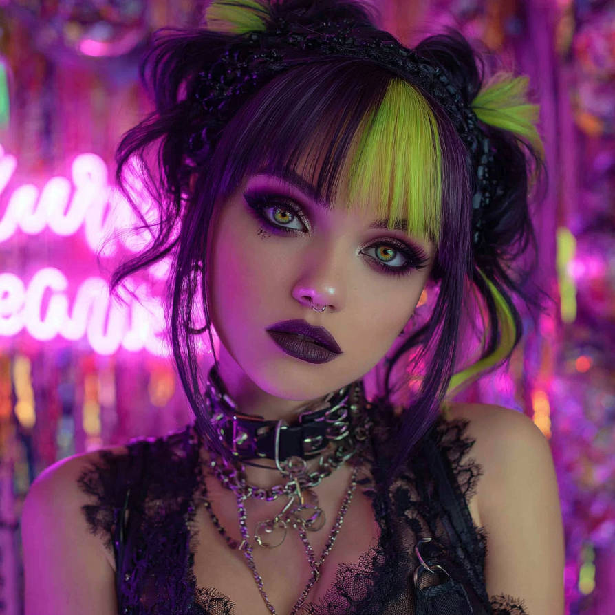 Goatee Goth Portrait of Gothie.. by MoxieMuses on DeviantArt