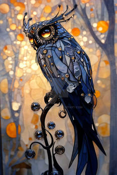 Stained Glass Owl...