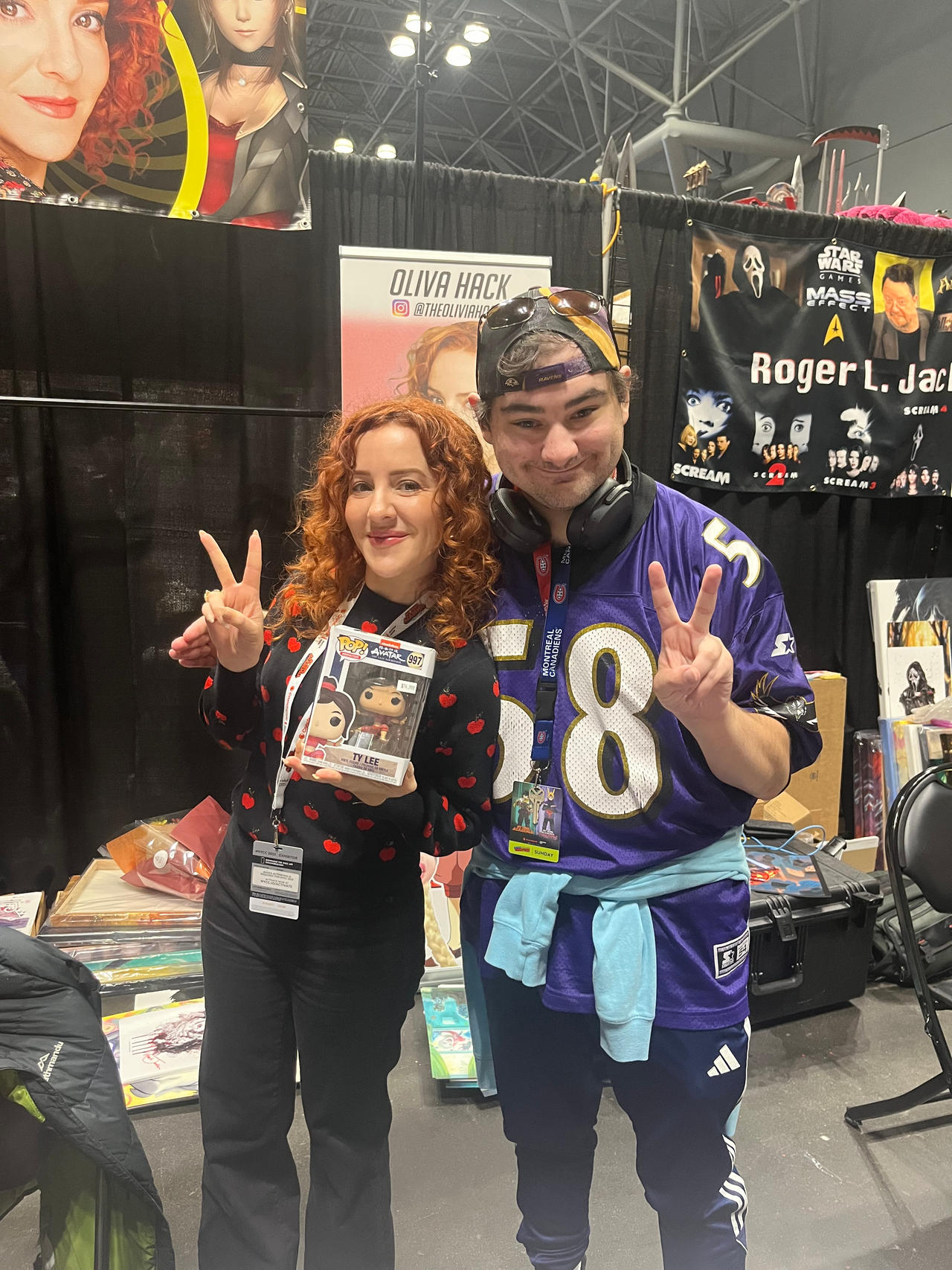 Me With Olivia Hack At NYCC By Usopprules98 On DeviantArt me-with-olivia-hack-at-nycc-by-usopprules98-on-deviantart