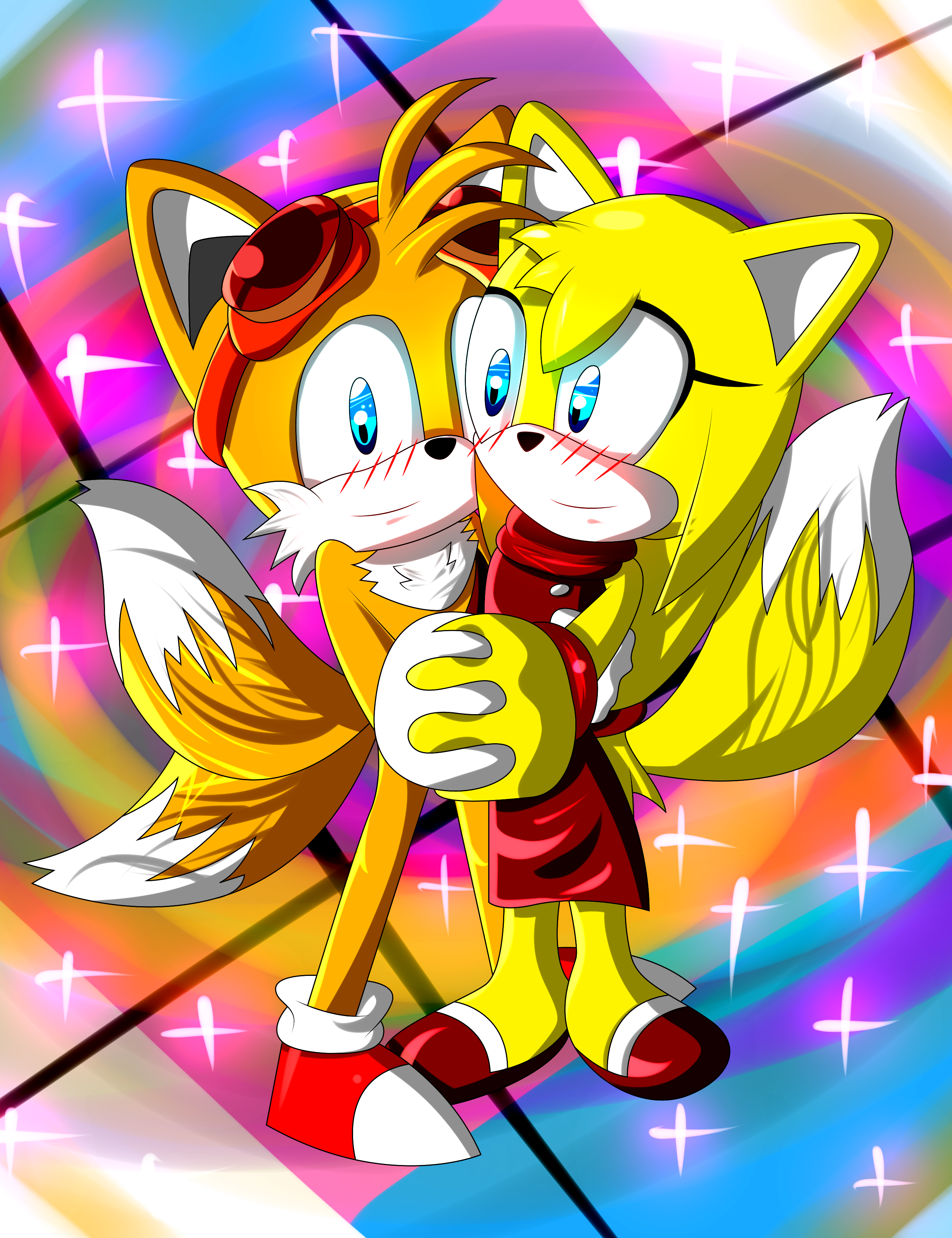 TAILS HAS GIRLFRIENDS?! - Tails and Zooey VS DeviantArt Part 2